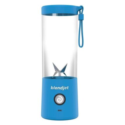 BlendJet 2 Mint Portable Blender, USB Rechargeable, Ice Crushing, 16 oz