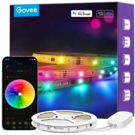 Govee RGBIC Basic Wi-Fi + Bluetooth LED Strip Lights (5 M)