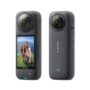 Insta360 X4 8k Action Camera, 33′ Waterproof 72MP Photos, 2290mAh