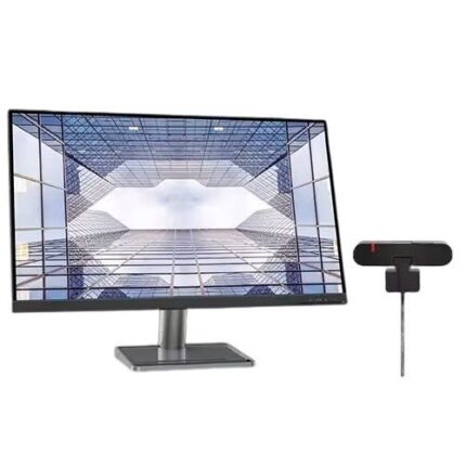 Lenovo L32p-30 31.5" 4K UHD, Monitor With Lenovo LC50 Webcam