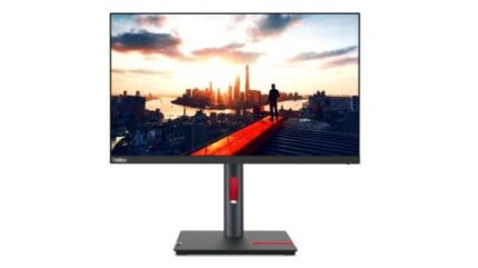 Lenovo ThinkVision P24h-30 23.8", QHD Monitor, 63B3GAT6UK